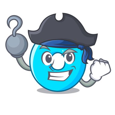 Karakter vektör çizim sıfır numaralı korsan