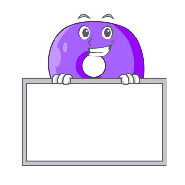 Kurulu ile sırıtarak alay karikatür vektör çizim numaralı iç yazı tipi