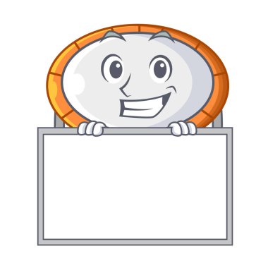 Yönetim Kurulu tramplen atlama şekli çizgi film gerçekçi simge vektör illustrtion ile sırıtarak