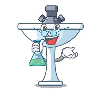 Profesör evye stely modern karakter vektör esnaf üzerinde