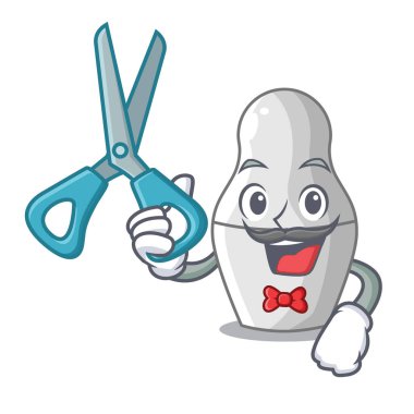 İç içe geçirme Kuaför örnekler bebekler Rus karakter vektör çizim üzerinde