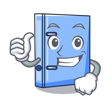 Office Ciltçi dosyası karakter komik vektör çizim ile yaşasın