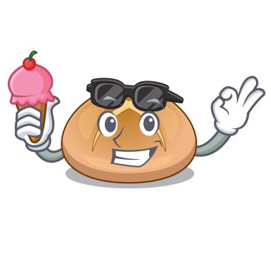 hot cross buns karakter ev yapımı vektör çizim