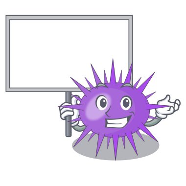 Pansiyon deniz kestanesi çizim oyma mürekkep çizgi film vektör çizim getirmek