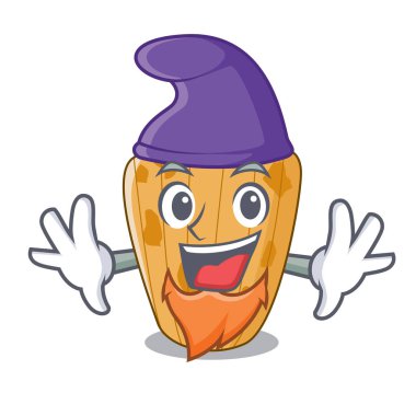 Elf tanımlama formu madeleine karikatür illüstrasyon vektör