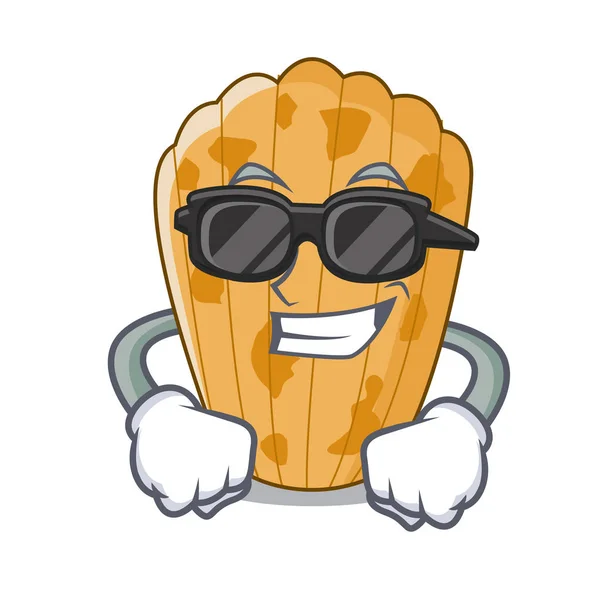 Super Cool Pastel Madeleine Francés Aislado Mascota Vector Ilustración — Vector de stock