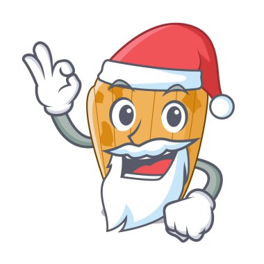 Noel kek madeleine şekil ev yapımı çizgi film vektör çizim