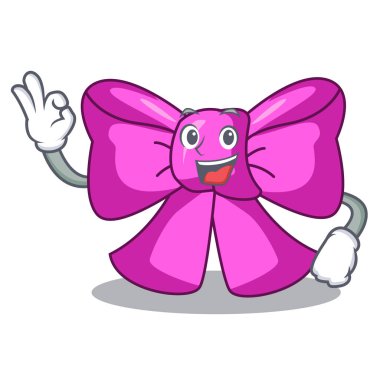 Fiyonk şekli çizgi film vektör çizim içinde Tamam