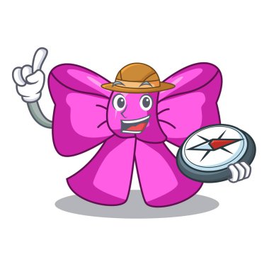 Explorer papyon karakter tasarım trendy vektör çizim içinde