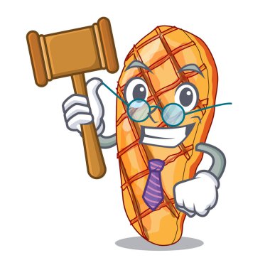 Izgara tavuk göğsü isoslated maskotu vektör çizim üzerinde hakim