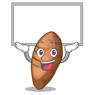 Şeklin çizgi film vektör çizim kadar Yönetim Kurulu taro yumru