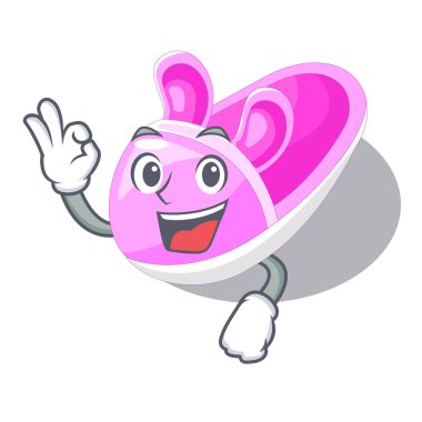 Karakter rak vektör llustration yukarıda Ayakkabı bebeğim tamam