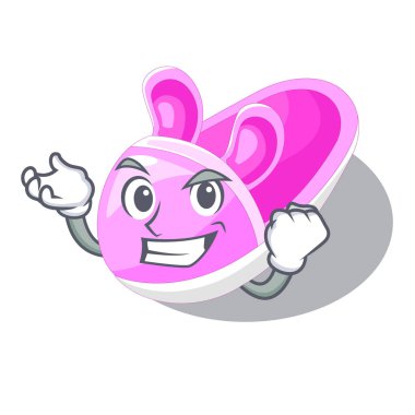 Başarılı ayakkabı bebek karakter rak vektör llustration yukarıda