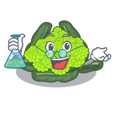 Profesör detay doku Roma karnabahar karakter vektör çizim