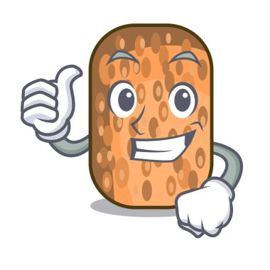 Kızarmış Tempe kase karakter ahşap vektör çizim içinde yaşasın