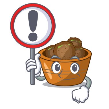 Bir çizgi film kase vektör çizim ile işaret TATLISI Kemalpaşa