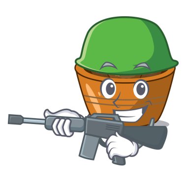 Ordu tatlısı Kemalpaşa karikatür kase vektör çizim içinde