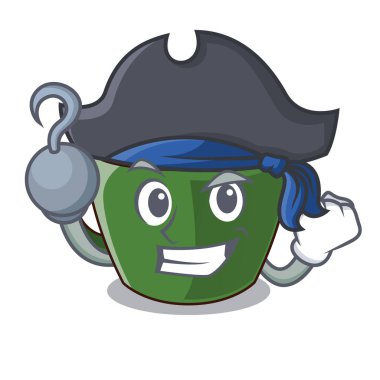 Korsan Hint masala çay karikatür glas vektör esnaf