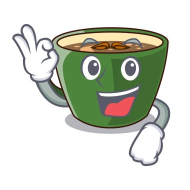 Karakter kurulu vektör çizim Hint masala çay Tamam