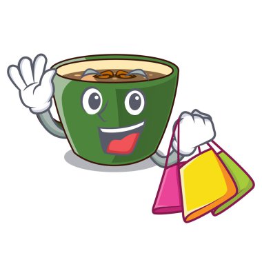 Hint masala çay karakter kurulu vektör çizim üzerinde alışveriş