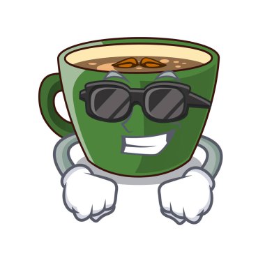 Süper coolindian masala çay karakter kurulu vektör çizim üzerinde