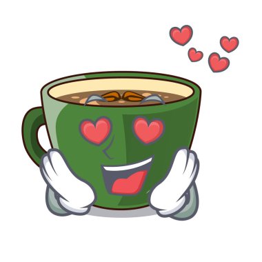 Aşk karikatür Kupası vektör esnaf Hint masala çay