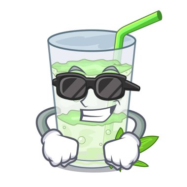 Süper coollassi suyu bhang botlo karakter vektör esnaf içinde