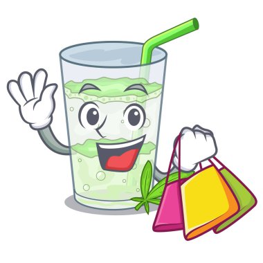 Botlo karakter vektör esnaf alışveriş Lassi suyu bhang