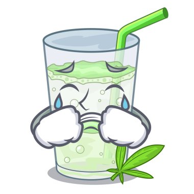 Su lassi bhang karakter Kupası vektör esnaf ağlıyor