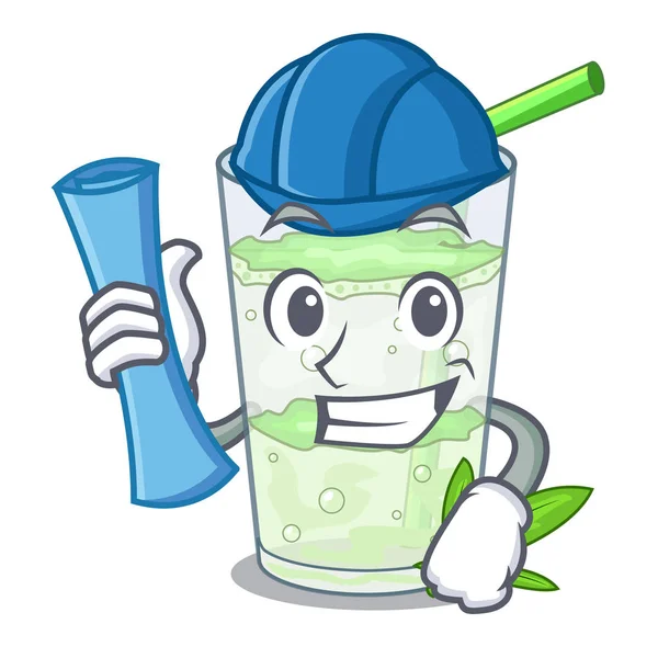 Mimar Lassi suyu bhang botlo karakter vektör esnaf