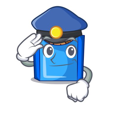 Polis kızarmış karikatür falafel hazır vektör esnaf yemek