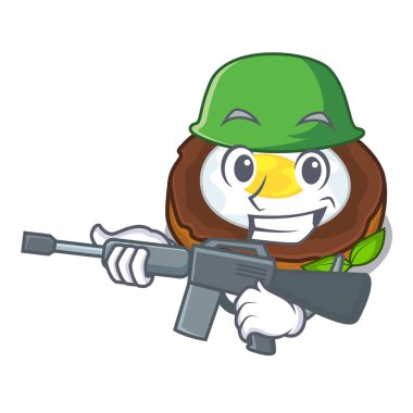 Ordu yumurta viski karikatürler vektör çizim hizmet hazır