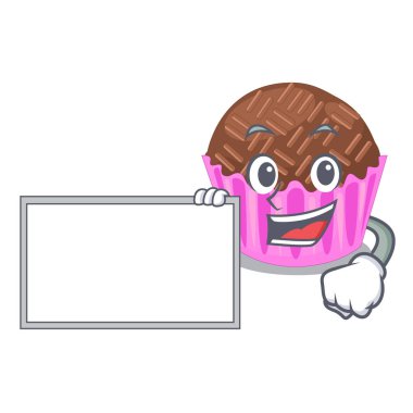 Çizgi film vektör esnaf çeşitli ile Yönetim Kurulu bragadeiro