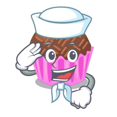 Denizci bragadeiro çizgi film vektör esnaf çeşitli