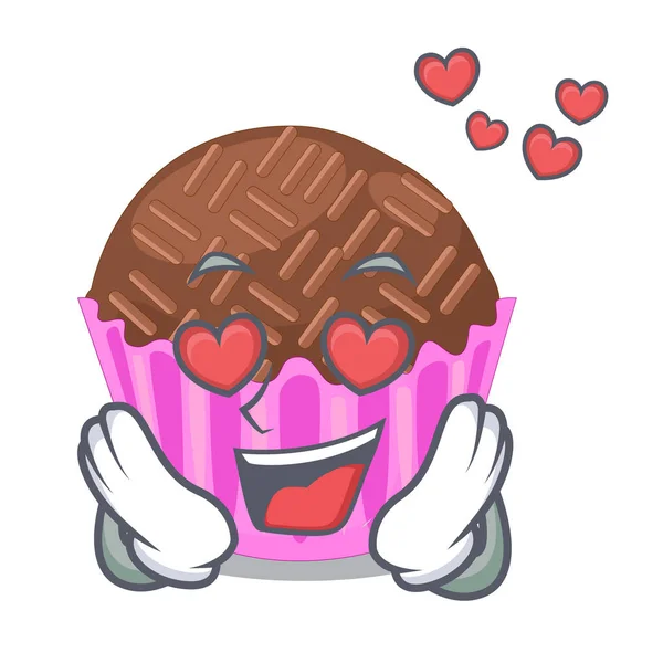 Aşk bragadeiro karakter kavanoz vektör esnaf sunulan