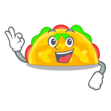 Tamam omelatte karakter teflon vektör çizim üzerinde kızarmış