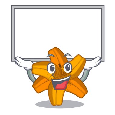 Çizgi film form vektör çizim kadar Yönetim Kurulu tiger lily çiçek