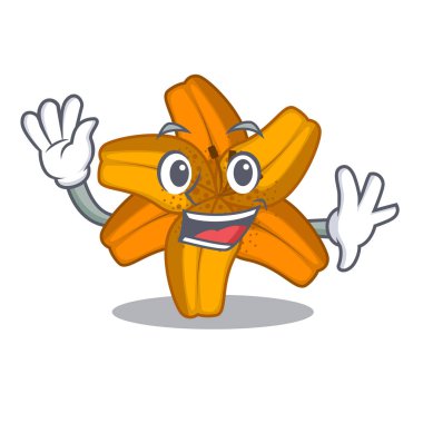 Sallama tiger lily çiçekler pot karakter esnaf vektör