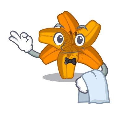 Garson lily kaplan çiçek karikatür ağaç vektör esnaf