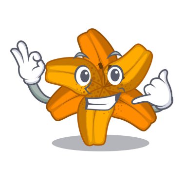 Bana kaplan lily de maskot vektör illüstrasyon izole çiçek