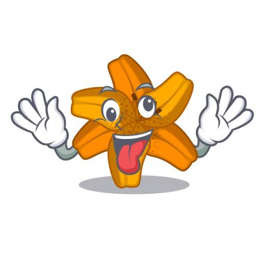 Maskot vektör illüstrasyon izole deli tiger lily çiçek