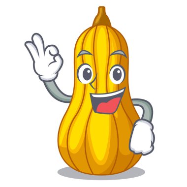 Karakter şişe vektör çizim soğuk kabak suyu Tamam