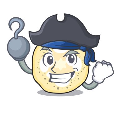 Çizgi film form vektör çizim korsan patlıcan dilimleri