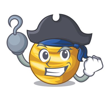 Korsan gezegen Venüs şekil karakter vektör halat