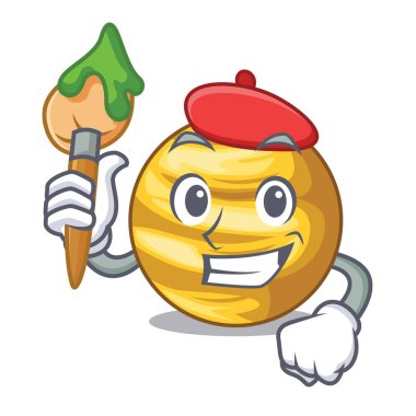 Sanatçı gezegen Venüs şekil karakter vektör halat