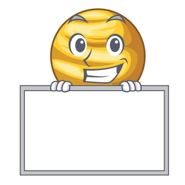 Yönetim Kurulu gezegenle sırıtarak şekil karakter vektör halat Venüs