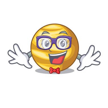 Geek gezegen gökyüzü çizgi film vektör çizim Venüs ışın