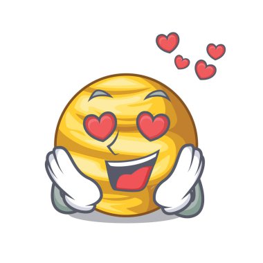 Aşk çok güzel vektör çizim şekli gezegen Venüs 's