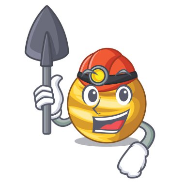 Madenci şekil gezegen Venüs çok güzel vektör çizim.