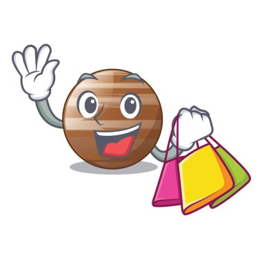 Gezegen ray alışveriş Jüpiter yukarıda gökyüzü çizgi film illüstrasyon vektör